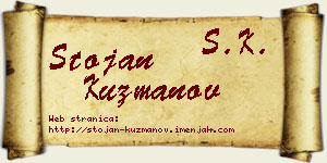 Stojan Kuzmanov vizit kartica